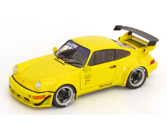 PORSCHE 911 (964) RWB Natalie (2023), yellow black