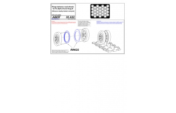 Rings between road wheels for Pz.Kpfw.III and Stug.III
