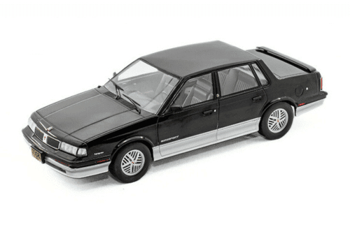 CHEVROLET Cutlass Eurosport (1987), black / silver