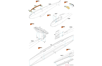 Сборная модель Grunau Baby IIB 'German WWII Glider'