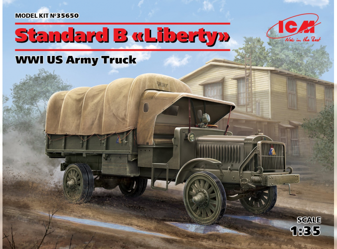 Сборная модель Standard B Liberty Американский грузовой автомобиль І МВ