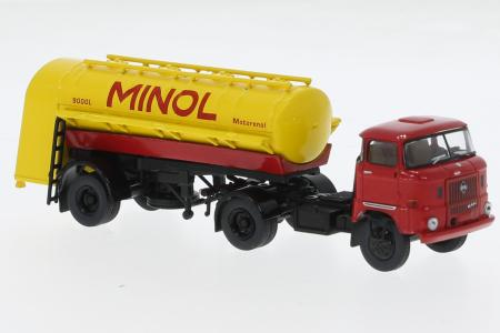 IFA W 50 Tank-SZ Minol (1965), red/yellow