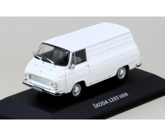 SKODA 1203 Van (1985), white
