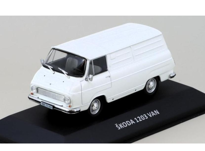 SKODA 1203 Van (1985), white