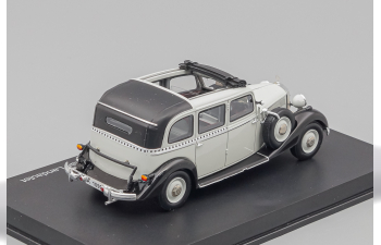 (Уценка!) MERCEDES-BENZ 260D W138 Pullman landaulet Berlin taxi (1936-1941), black / grey
