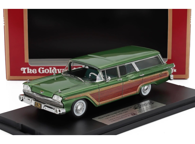 FORD Country Squire Sw Station Wagon (1959), Green Wood