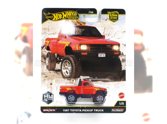 TOYOTA Pick-up Truck (1987), red