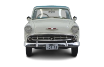 PRINCE Skyline 4 door sedan (1957), blue/white