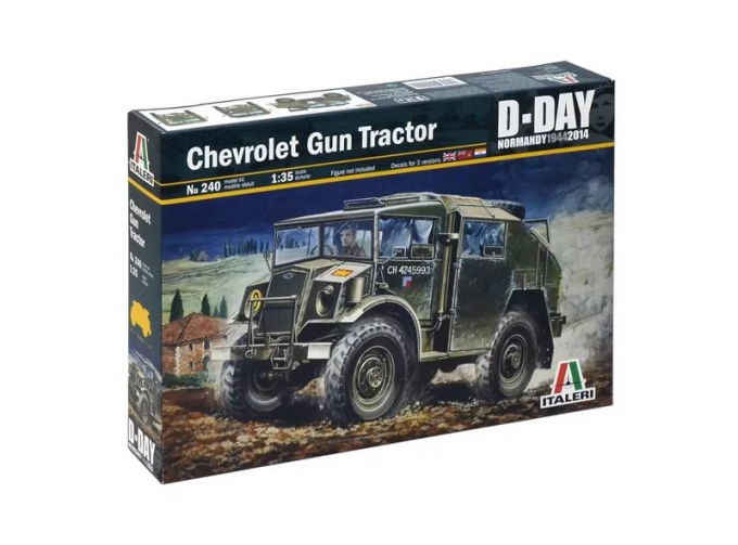 Сборная модель Автомобиль CHEVROLET GUN TRACTOR