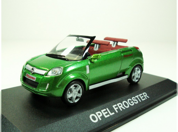 OPEL Frogster, Altaya Concept Cars La Collection (by Norev), зеленый