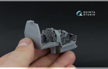 3D Декаль интерьера кабины AH-64A (Hasegawa) (малая версия)