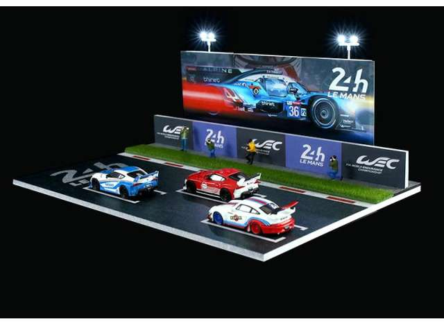 Diorama *Le Mans 24h*, various