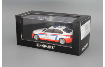 BMW 3-Series Police Luxemburg (2005), white