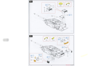 Сборная модель German Main Battle Tank Leopard 2 A7