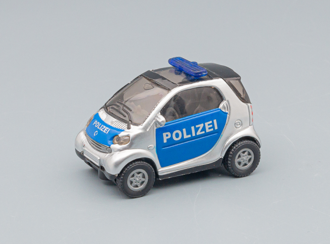 SMART ForTwo Polizei, silver / blue