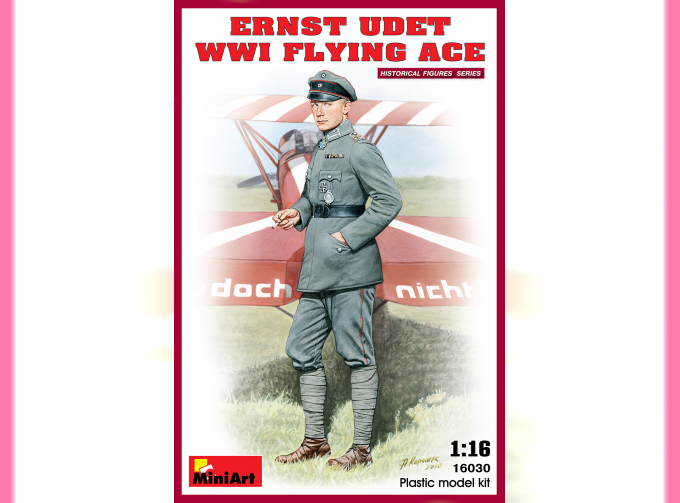 Сборная модель Фигуры ERNST UDET WW I FLYING ACE