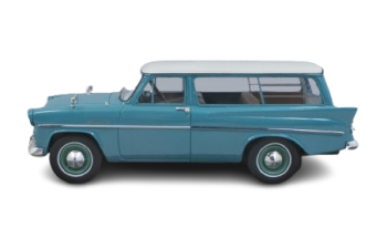 PRINCE Skyway 2 door wagon (1960), light blue