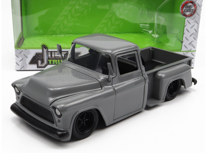 CHEVROLET Stepside Pick-up Custom 1955, Grey