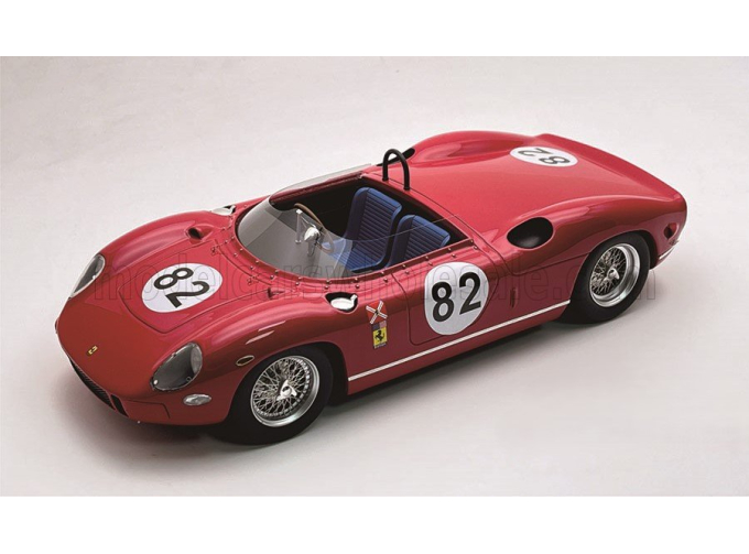 FERRARI 330P 4.0L V12 TEAM N.A.R.T. North American Racing №82 500km Bridgehampton John Fulp (1964)