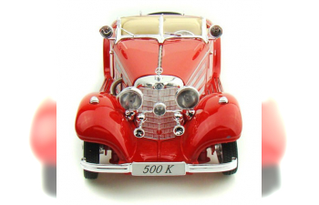 MERCEDES-BENZ 500K W29 Spezial-Roadster (1936), red