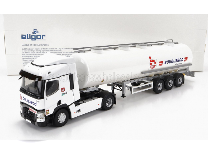 RENAULT T460 Tanker Truck Bouquerod Transports (2021), White