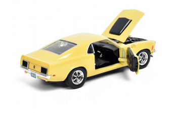 FORD Mustang Boss 429 (1970), yellow