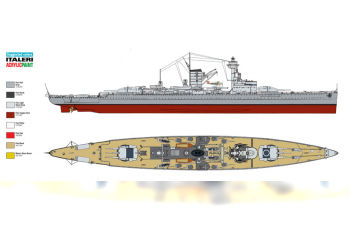 Сборная модель Корабль Lutzow