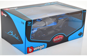 BUGATTI Bolide (2020), blau/graumetallic