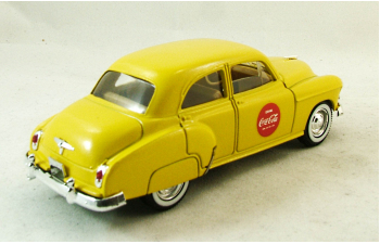 CHEVROLET Sedan (1950), серия CocaCola, желтый