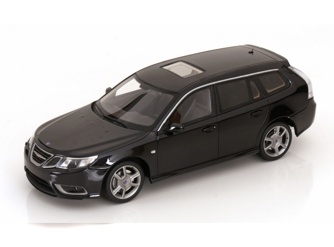 SAAB 9-3 Turbo X Sportcombi (2009), black