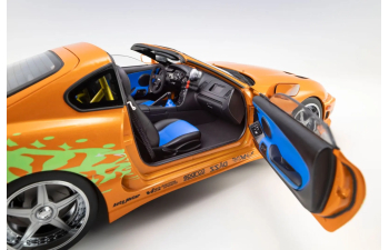 TOYOTA - BRIAN'S SUPRA MKIV SPIDER 1995 - FAST & FURIOUS - ORANGE