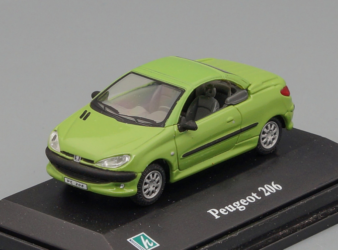 PEUGEOT 206CC, green