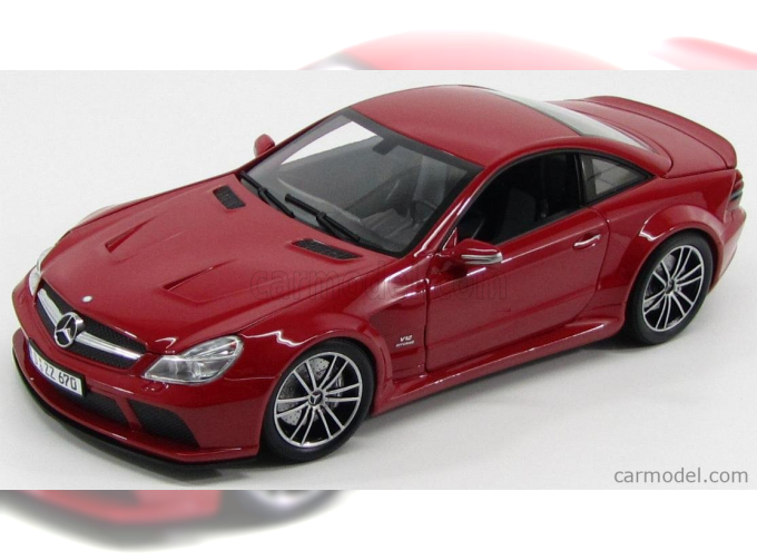 MERCEDES-BENZ SL 65 AMG, red