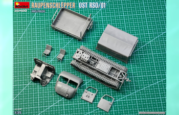 Сборная модель STEYR Гусеничный тягач «Восток» / Rso/01 
