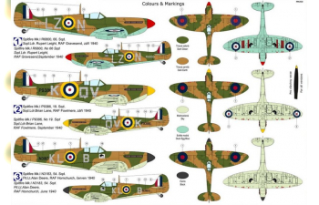 Сборная модель Spitfire Mk.Ia Commanders