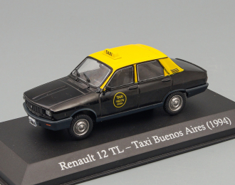 RENAULT 12 TL Taxi 1994 черный с желтым