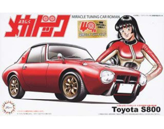 Сборная модель Yoroshiku Mechadoc Toyota S800, Sukebo Komachi Specification 40th Anniversary Package Version