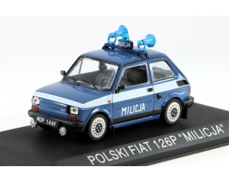 Polski FIAT 126P Milicja (1985)
