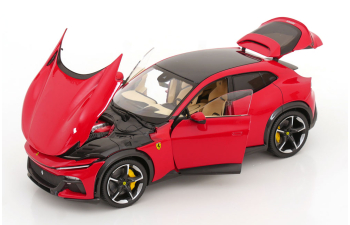 FERRARI Purosangue (2022), Rosso Corsa 322 - Cream Interior