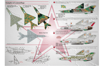 Mig-21 "Fishbed" Wet decal