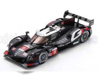 TOYOTA Gr010 3.5l V6 Turbo Hybrid Team Gazoo Racing №8 24h Le Mans (2024) Sebastian Buemi - Brendon Hartley - Ryo Hirakawa, Black