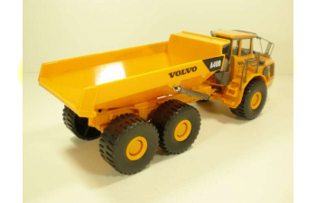 VOLVO A40D карьерный сочлененный самосвал, Строительная техника 1:50, желтый