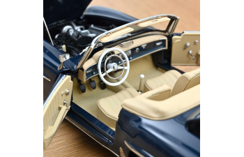 MERCEDES-BENZ 190SL Cabriolet (W121) (1957), Middle Blue