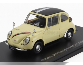 SUBARU 360 Young Ss K111 (1968), Cream Black