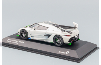 KOENIGSEGG Jesko 5 0 V8 (2021), white metallic/grey