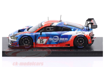 AUDI R8 LMS GT3 №15 24h Nuerburgring Frank Stippler, Dries Vanthoor, Robin Frijns, Mattia Drudi (2021)