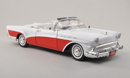 BUICK Roadmaster Convertible (1957) white / red