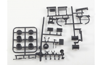 Сборная модель КРАЗ-258Б1 с полуприцепом ЧМЗАП-5523