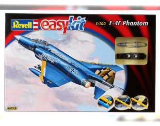 Сборная модель Американский тактический истребитель McDonnell Douglas F-4F Phantom II  "easykit" (сборка без клея)
