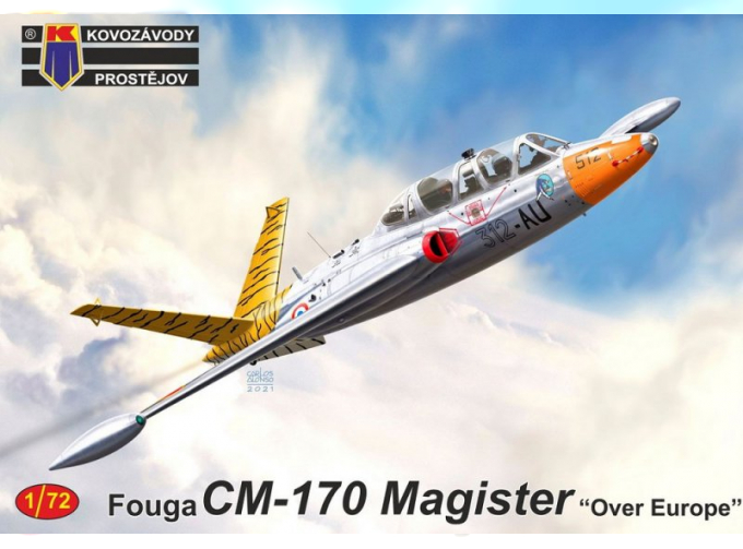 Сборная модель Fouga CM-170 Magister Over Europe